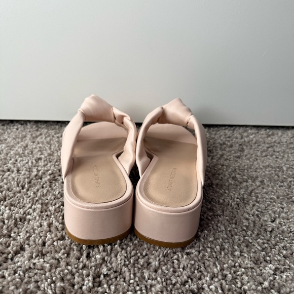 $495 NIB Stuart Weitzman Vacay 35 Block Slide Sandal - Sz 5  Stuart Weitzman Vacay 35 Block Slide